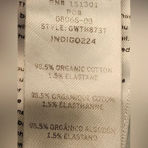 Good American Good Waist Skinny High Rise Blue Jeans Tummy Tech Size 2 /26 - Picture 16 of 16